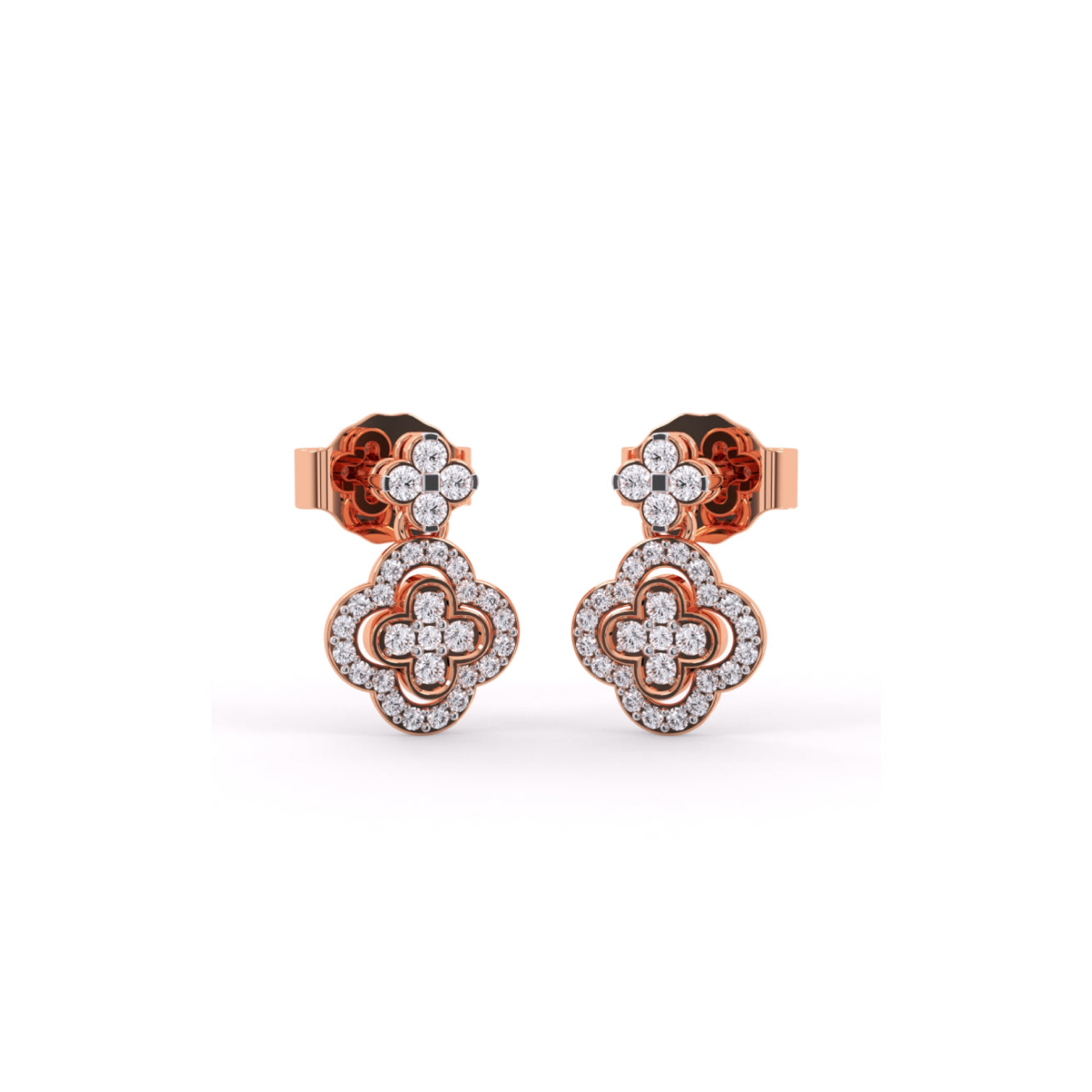 Aline Lab Grown Diamond Dangler Earrings